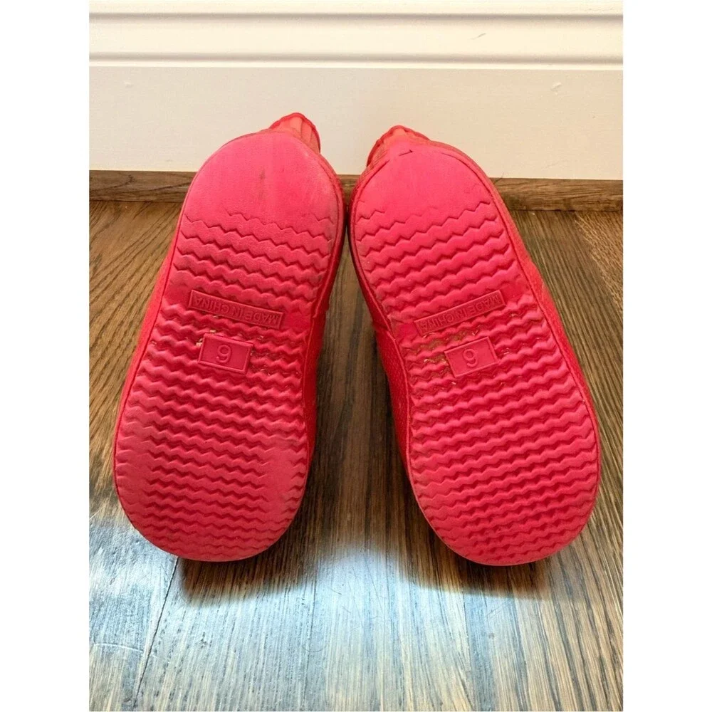 Hunter Kids Pink Classic Waterproof Rain Boot Sz 6